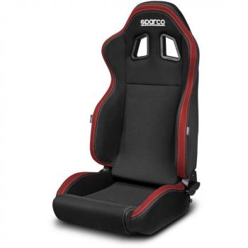 Sparco R100 Black/Red Racing Seat