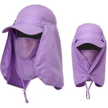 Outdoor UV Protection Cap for Fishing and Camping