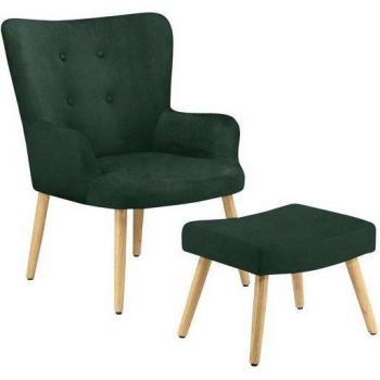 Cora Sessel mit Hocker Set