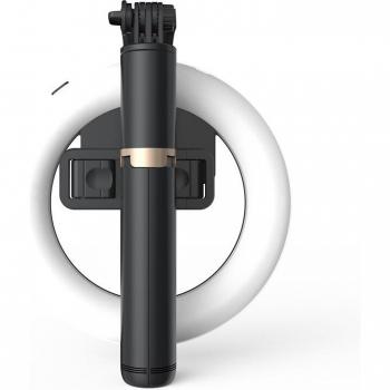 Trépied selfie rétractable Bluetooth avec éclairage intégré