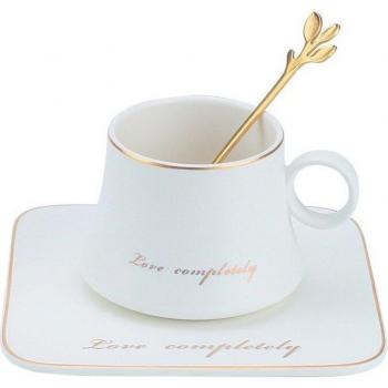 Set de Tazas para Parejas con Platillo