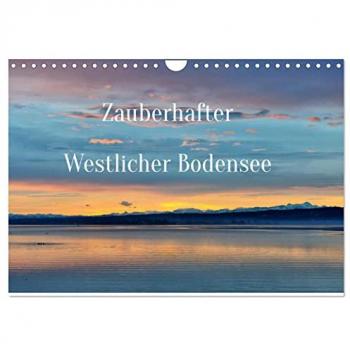 Zauberhafter Westlicher Bodensee (Wandkalender 2025 DIN A4 quer) CALVENDO Monatskalender