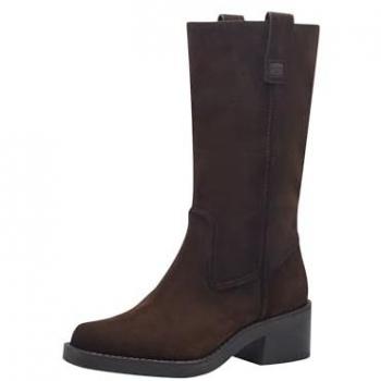 Tamaris Damen Stiefel 1-25381-43 Braun Gr. 41 mit TOUCHit-Fußbett