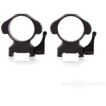 Montura Hawke Pro‑Acero 30 mm Alta Weaver 2Pcs – Altura 2” y Anillas de Acero
