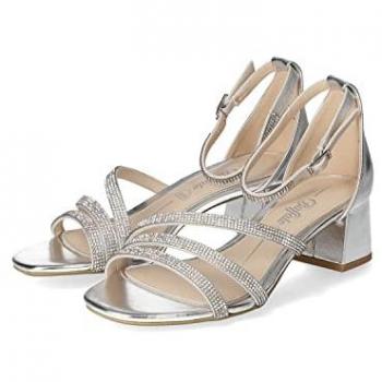 Veggie Buffalo Lily Nappa Heel Sandals