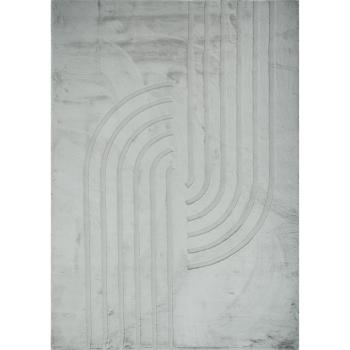 Tierra Gris Medio Arco Alfombra 160x230