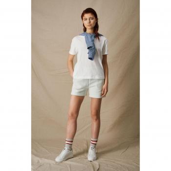 Shorts Minimal Reverse Weave Verde Acqua