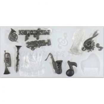 Music Theme Jewelry Mold
