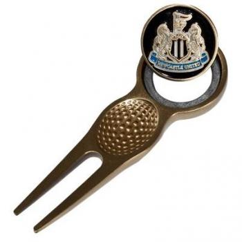 Newcastle United Signature Divot Tool Pack – White & Brass