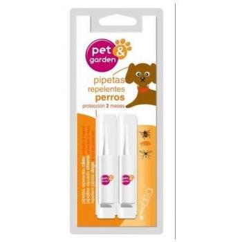 Pipeta Móvil Anti-Parásitos Pet & Garden – 2 unidades de 2,5 ml