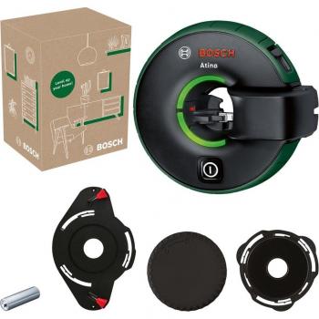 Laser a linee Bosch Atino con nastro di misurazione integrato