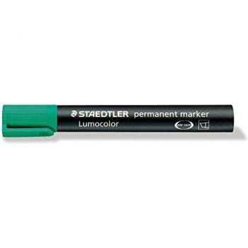 STAEDTLER Permanentmarker Lumocolor 350-5 1-5mm Keilspitze grün