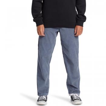 Pantaloni Quiksilver DNA Beach Cord Grigio Flint Stone 14 Anni
