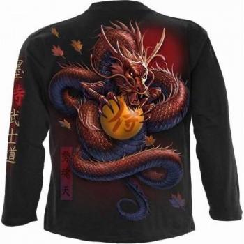 Camiseta de manga larga samurái XL