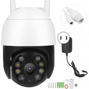 Caméra PTZ Wifi 1080P pour la sécurité domestique