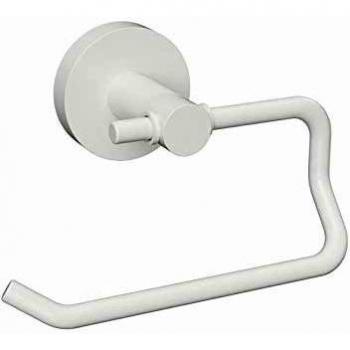 Sapho Porta Carta X‑Round Bianco XR704W – 14×9,5×9 cm