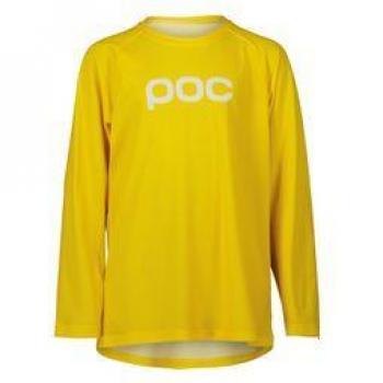 Poc Maglia essenziale a maniche lunghe Enduro giallo kids