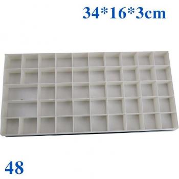 48-Grid Rubber Soft Cover Palette Color Box