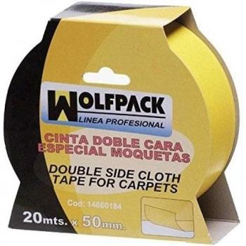 Cinta doble cara moquetas 50 mm. x 10 m