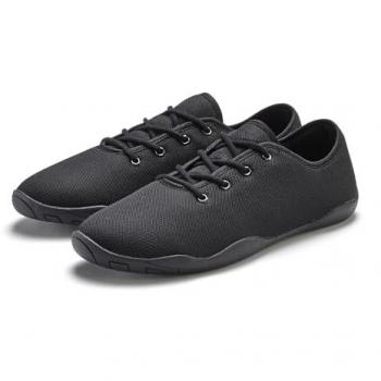 AUTHENTIC LE JOGGER Schnürhalbschuhe, Herren, schwarz, vegan, Gr. 44