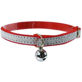 Collier Zolux lamé rouge 30 cm
