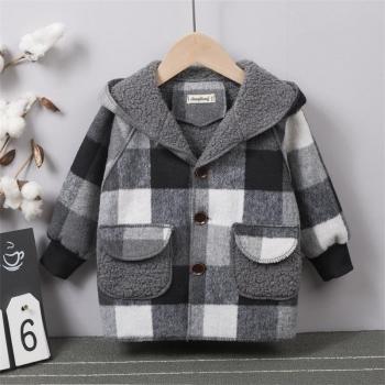 Manteau Chic Britannique pour Enfants