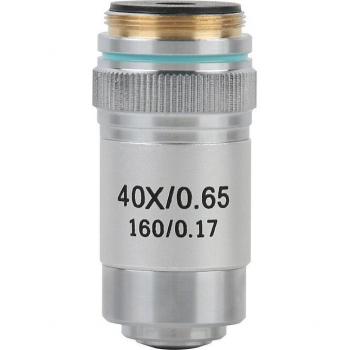 Lentille d'objectif de microscope 40x