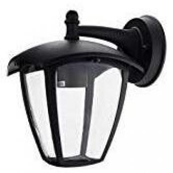Applique Esterno Nera Opaca E27 1xE27