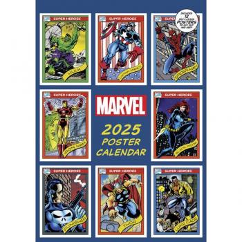Marvel 2025 Wandkalender 30 x 42 cm