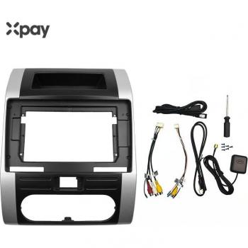 XPAY Panel de Radio 10,1” con Montaje Dual Din para X‑Trail 2007