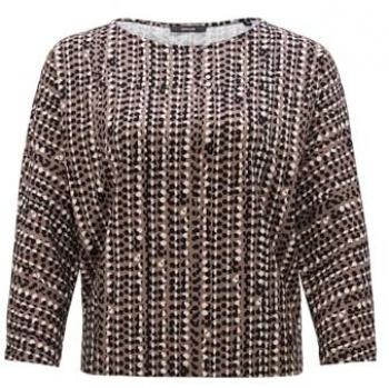 OPUS Longsleeve mit 3/4-Arm Modell 'Sebry' in Beige, Größe 44
