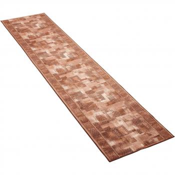 Teppich Tetris in Braun