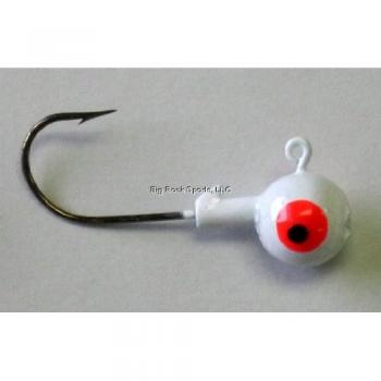 Kalin Roundhead Jig – 1/8oz, White #1
