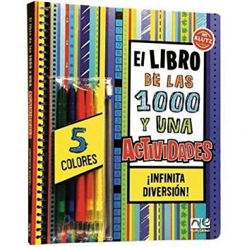 El libro de las 1000 y una actividades (inc.5 colores). NUEVO. Envío URGENTE