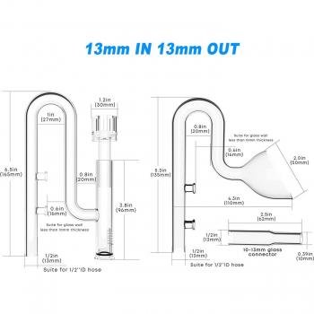 Tube Verre Lys Aqua Fzone Mini