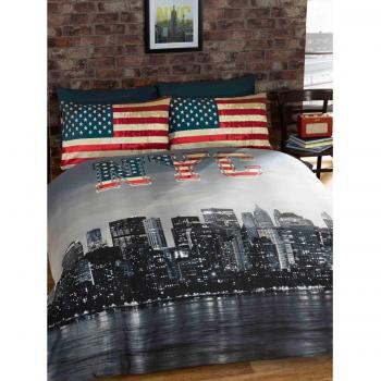 Set de draps urbains NYC Skyline