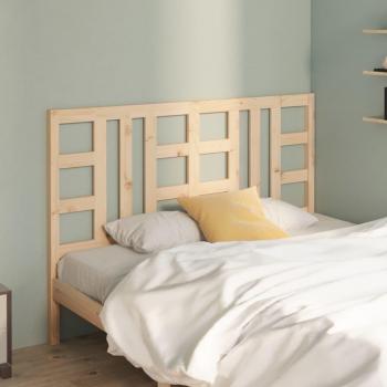 Jinlefu Solid Wood Pine Bed Headboard, 146x4x100 cm, vidaXL