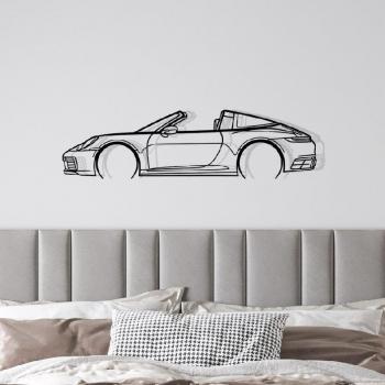 Parigi 911 – Dettaglio Targa 991 su Parete