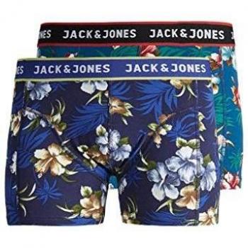 Jack & Jones 3er-Set Boxershorts Flower 12171253 Bunt