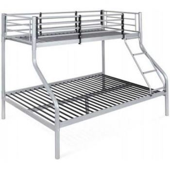 Litera Iperbriko de Acero Gris con Barandillas Desmontables
