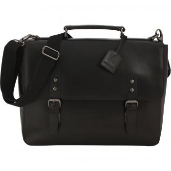 Leonhard Heyden Dakota Brown Leather Briefcase for 40 cm Laptop