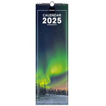 Finocam Calendario 2025 15x48 Amazing Nature