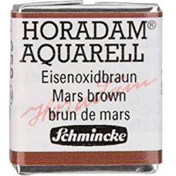 Schmincke Aquarell HORADAM® 658 Marsbraun 1/2 Näpchen