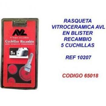 Vetro Ceramico Avl – Set di 5 Lame per Raschietto 10207