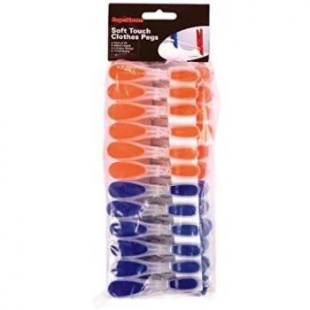 SupaHome Soft Touch Clothes Peg (Pack of 24)