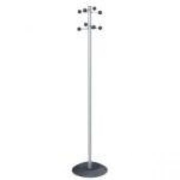 Realspace Garment Stand 38 x 380 x 1700mm Silver
