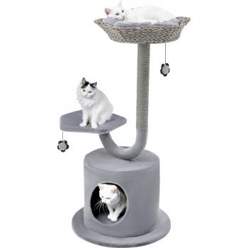 Stazione di Gioco Gatto 3 Livelli 106 cm