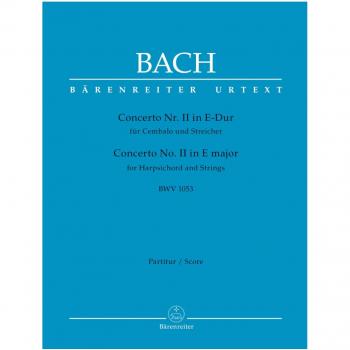 Partitions classique BARENREITER BACH J.S.