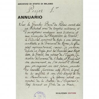 Annuario dell'archivio di Stato di Milano