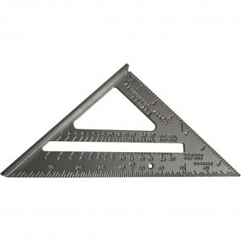 FAITHFULL QUICK AND EASY ALUMINIUM ROOFING SQUARE 18CM